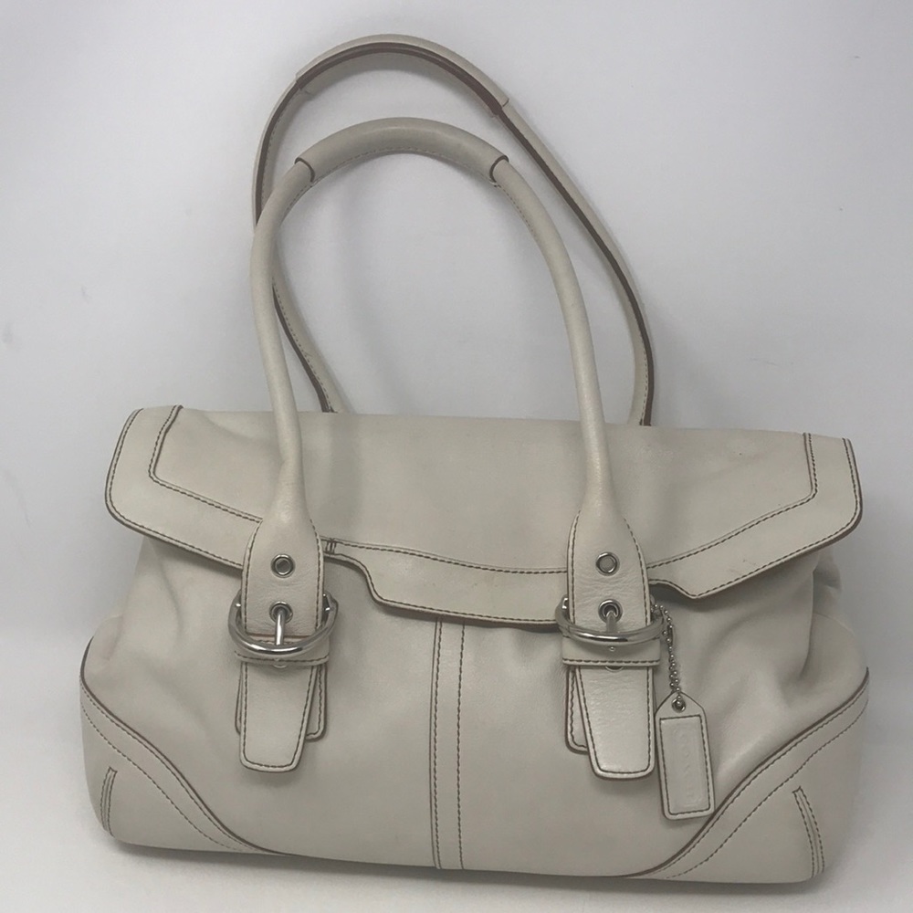 Coach Hampton Soho handbag 9636 Leather satchel